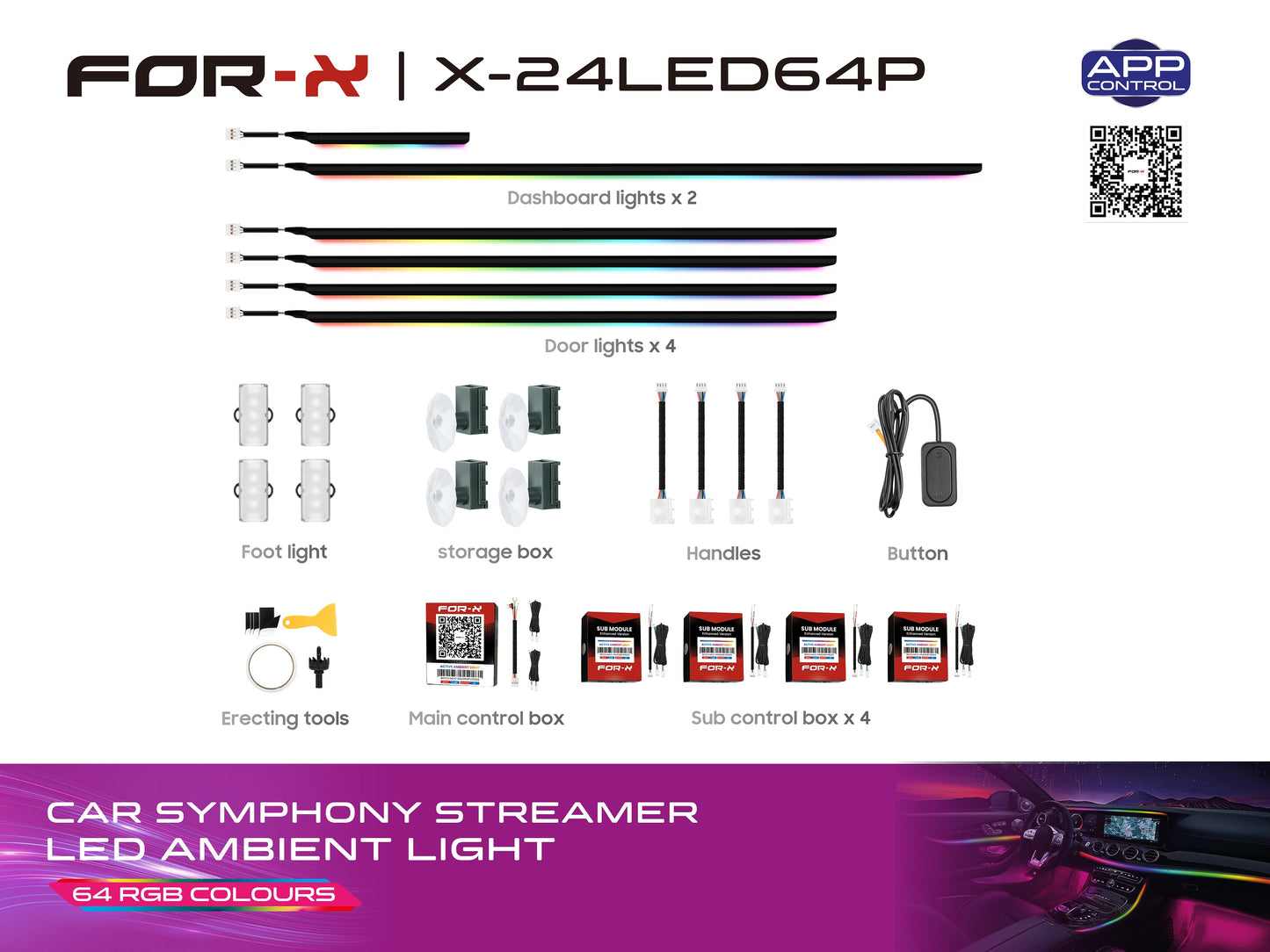 FOR-X X-24LED64P